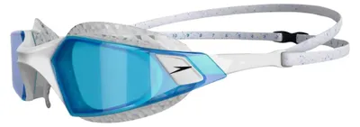 Imagen del producto de Speedo - Gafas de natación "Aquapulse Pro" unisex para hombre/mujer, talla única (rojo/blanco/gris claro ahumado)