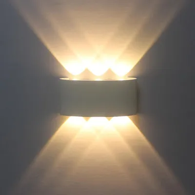 Obrázek produktu pro AC85-265V Moderní nástěnná svítidla LED namontovaná nahoru dolů Světla vnitřní osvětlení pro ložnici Balkon Předsíň Chodba Schody