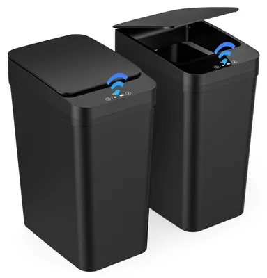 Imagen del producto de Contenedor de residuos con sensor - 12 litros - 2 unidades