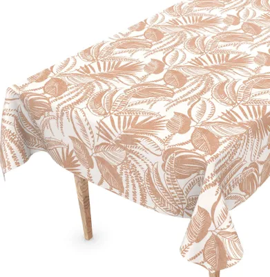 Produktbild von Tischdecke Wachstuch Ornamente Beige Robust Wasserabweisend Breite 140 cm Länge 180 cm