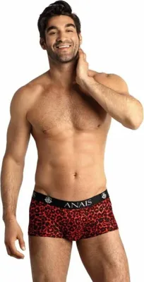 Produktbild von Anais Men - Tribal - Herren-Boxer Brief mit Leopardenprint