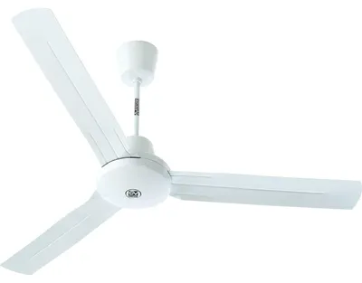 Obrázek produktu pro Stropní ventilátor bílý 140cm IPX5 - Stropní a stěnový ventilátor 1420 mm Tropical 140 IPX5