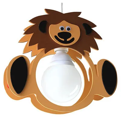 Immagine prodotto di Lampada per bambini Elobra lampada a sospensione leone LEO lampada per camera dei bambini lampada a sospensione