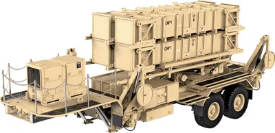 Produktbild von Amewi U.S. M747 Sattelaufflieger Raketenwerfer sand KIT