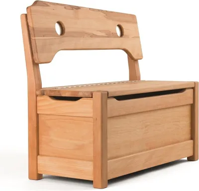 Produktbild von Kindertruhenbank Bank Buche Natur