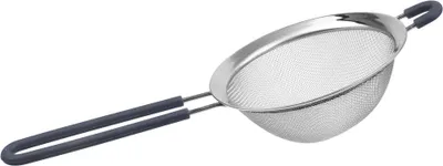 Obrázek produktu pro Kuchyňská červená síta z nerezové oceli, 13,5 cm