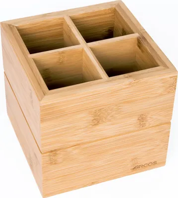 Produktbild von Arcos Küchenutensilienständer aus Bambus 150 x 160 x 160 x 160 mm