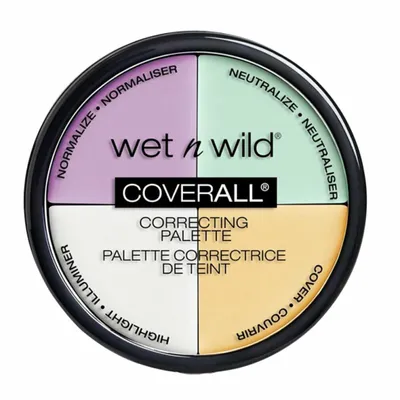 Produktbild von Wet n Wild Paleta korektorów do twarzy, 6,5 g