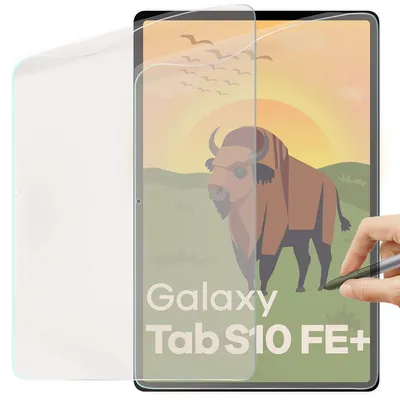 Produktbild von Bizon Glass Tab Film Sonne Samsung Galaxy Tab S10 FE+ Plus [2 PACK]