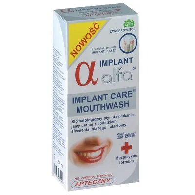 Produktbild von Pasta na oplachovanie ústnej dutiny s prísadou Implant Alfa 200ml.