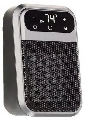 Produktbild von Mini Heizlüfter Steckdose 800 W, Keramik Heizgerät mit 180° Drehstecker, Fernbedienung, Thermostat und Timer für Innenräume