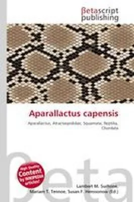 Produktbild von Aparallactus capensis