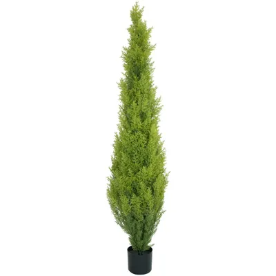Image de EUROPALMS Cyprès, Leyland, plante artificielle, 120cm