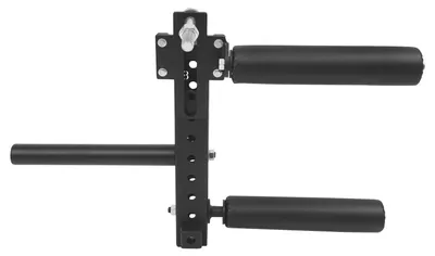Productafbeelding van Beenverlengings- en bicepsmachine, verstelbare posities, draagvermogen 120 kg, zwart