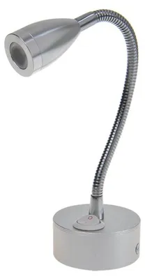 Aufbauspot LED mit flexiblem Schwanenhals 12V 120lm Ø65x110-260mm