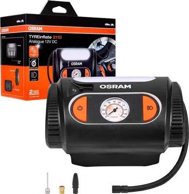 Image de Gonfleur de pneus avec lampe LED 12V TYREinflate 2110 Osram OTI2110
