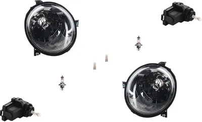 Produktbild von Scheinwerfer passend für VW Lupo 98-07/05 Leuch. Satz Links Rechts m. Stellmotor 6X1941751J 6X1941751C 6X1941751H 6X1941751F 6X1941752C 6X19417 Johns