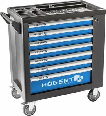 Zdjęcie produktu dla Wózek narzędziowy Hogert Technik HT7G049