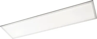 Produktbild von LED-Deckenleuchte - Weiß - Aluminium - Kunststoff - 119,5 x 29,5 cm - mit Fernbedienung