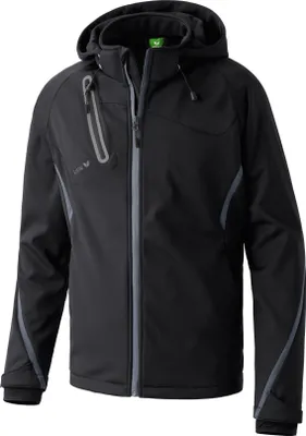 Produktbild von Erima Softshelljacke Funktion Schwarz/Anthrazit Junior