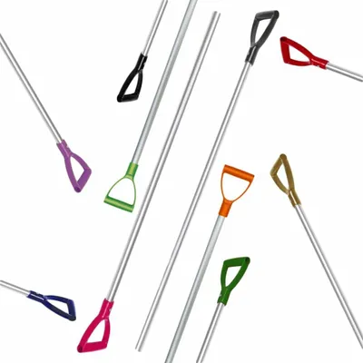 Obrázek produktu pro Hliníková násada vidlí na hnůj 115 cm s černou rukojetí