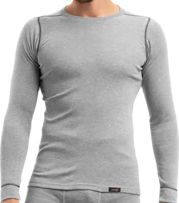 Produktbild von CFLEX Herren Ski- & Thermohemd - warme Unterwäsche Langarm POLARDRY - Hellgrau XL