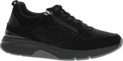 Immagine prodotto di Gabor ROLLINGSOFT scarpe da donna - scarpe da ginnastica sportive stringate nere NUOVO