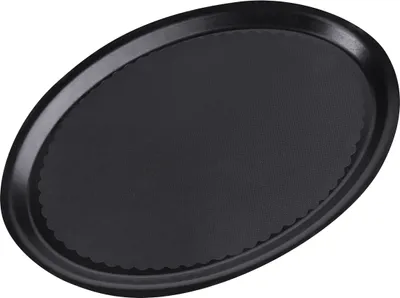 Produktbild von Tablett, Serviertablett, Polyester, 29x21x1,8 cm, Farben wählbar : schwarz Variante: schwarz