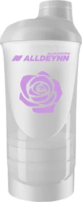 Produktbild von AllNutrition | AllDeynn Shaker - White