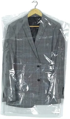Immagine prodotto di Buste trasparenti in plastica, confezione da 30 pezzi, 60x90 cm, protezione impermeabile per il bucato a casa e in lavanderia.