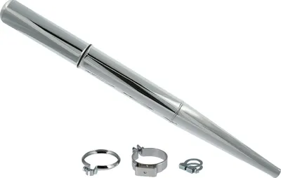 Produktbild von Auspuff chrom, komplett - Simson SR50, SR80