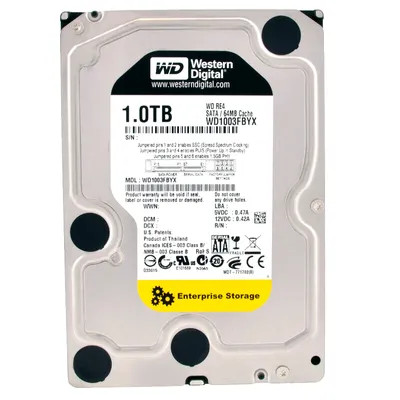 Produktbild von Western Digital Black 1TB Re 4 WD1003FBYX Sata II 64MB 7200 RPM 3,5" Zoll
