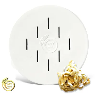 Produktbild von MY PASTA - Fettuccine / Bandnudeln - Matrize Nudelform für Nudelmaschinen geeignet für Philips Pastamaker Avance Nudelmaschine