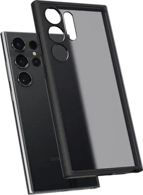 Obrázok produktu pre Spigen Ultra Hybrid, Ochranný obal, Samsung, Galaxy S24 Ultra, 17,3 cm (6.8"), Čierna, Priehľadná