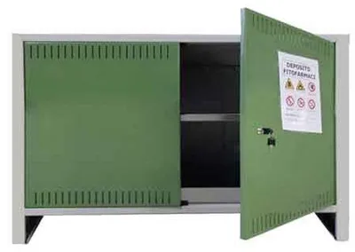 Immagine prodotto di ARMADIO FITOFARMACI BASSO 400x1000x80 (PxLxH) mm