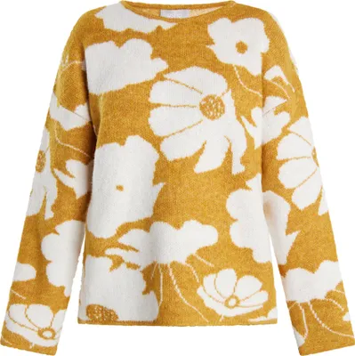 Image de Pull pour femme Felipa - jaune, taille XL/XXL