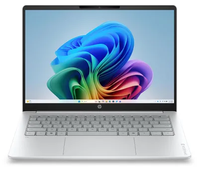 Productafbeelding van HP OmniBook 3 14-hz0155ng, Next Gen AI, Snapdragon, 35,6 cm (14 inch), 1920 x 1200 pixels, 16 GB, 512 GB, Windows 11 Home