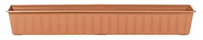 Produktbild von Blumenkasten Agro rechteckig Kunststoff terracotta 1000x180x140mm