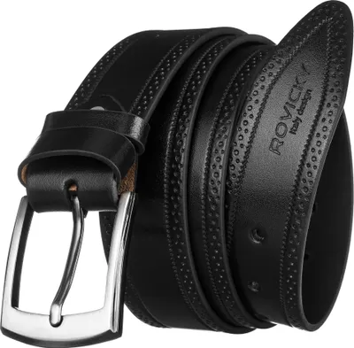 Imagen del producto de Cinturón de cuero ancho, modelo R-PI-02-110-5018, color