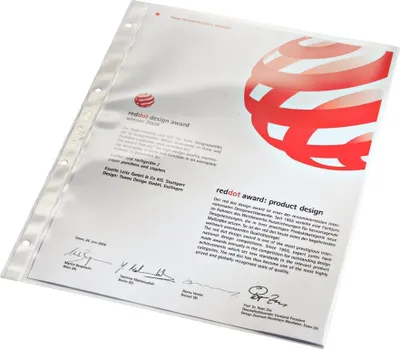 Immagine prodotto di Leitz 4734-00-00 4734 Copertina per opuscoli Super Premium, A4, in PVC, a prova di documento, cristallina
