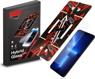 Obrázok produktu pre Hybridné sklo GrizzGlass HybridGlass Easy pre Apple iPhone 13 Pro Max