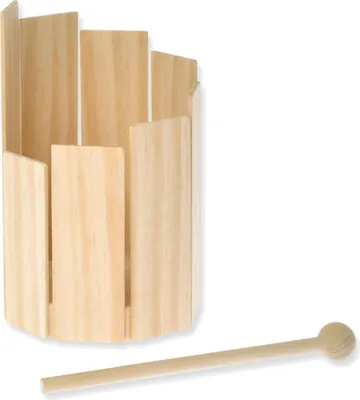 Produktbild von Xylophon Rührtrommel Holz Bausatz