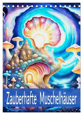 Produktbild von Zauberhafte Muschelhäuser (Tischkalender 2027 DIN A5 hoch), CALVENDO Monatskalender