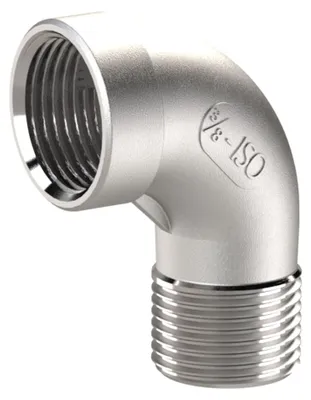Produktbild von Riegler Winkelstück 90°, IG/AG Rp 1/4, R 1/4, ES 1.4408