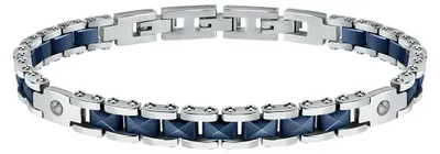 Image de Bracelet en céramique élégant, bleu et or