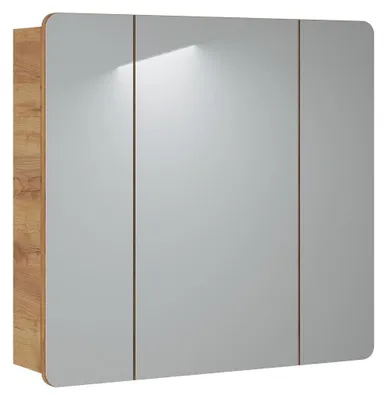 Obrázek produktu pro Zrcadlo Koupelnové zrcadlo Zrcadlová skříňka Koupelnové zrcadlo Závěsné zrcadlo Skříňka 80 cm