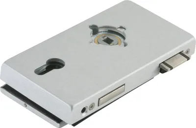 Produktbild von Schloss JUNIOR OFFICE CLASSIC PZ mit Wechsel f. Ros. ,links,silber elox.(11.270)