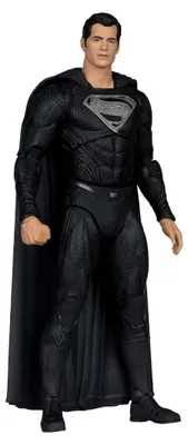 Productafbeelding van DC Multiverse Superman (Justice League) actiefiguur van 17,8 cm (7 inch) van McFarlane Toys, verpakt in blisterverpakking