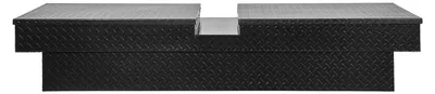 Zdjęcie produktu dla SucceBuy Crossover Skrzynka narzędziowa do ciężarówki na skrzynię ładunkową (1771 x 507 x 331 mm), zamykana i wodoodporna aluminiowa skrzynka narzędziowa z uchwytami bocznymi, odpowiednia do przyczep kempingowych, czarna
