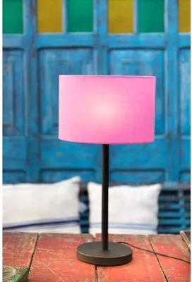 Image de Fenda pied de lampe de table noir, sans abat-jour,